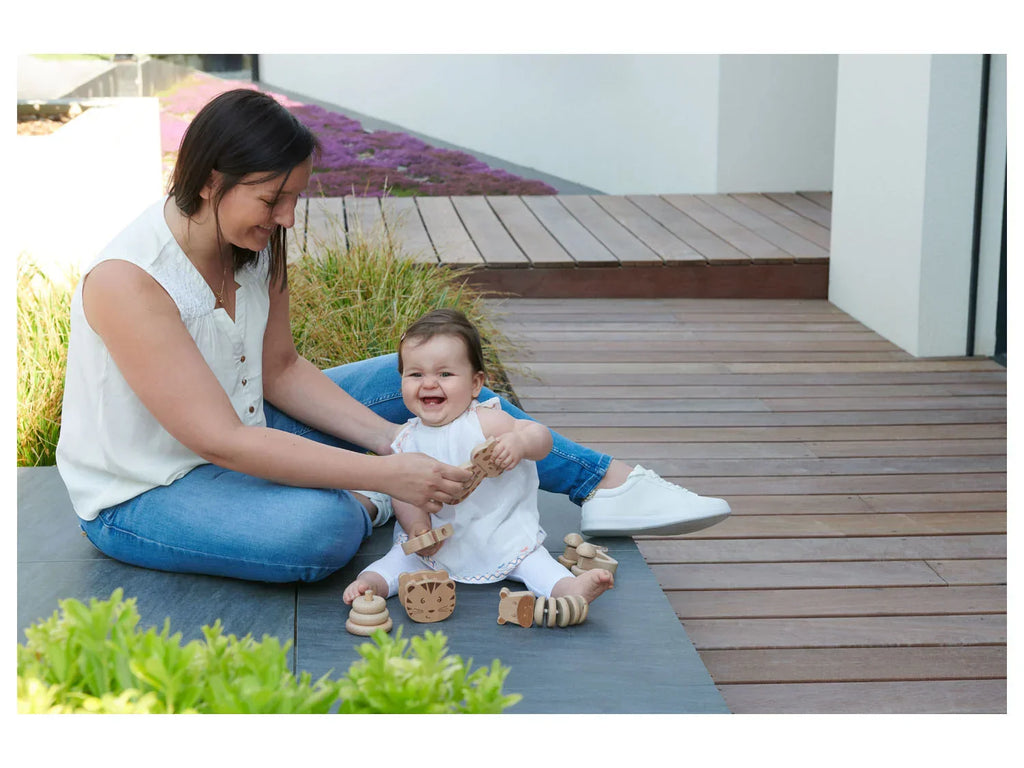 bebeconfort Set de 3 jouets en bois