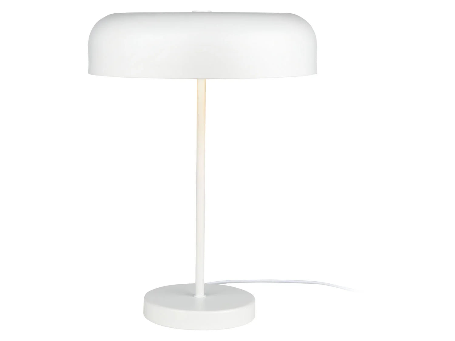 LIVARNO home Lampe de table, 1 ou 2 ampoules, blanc mat