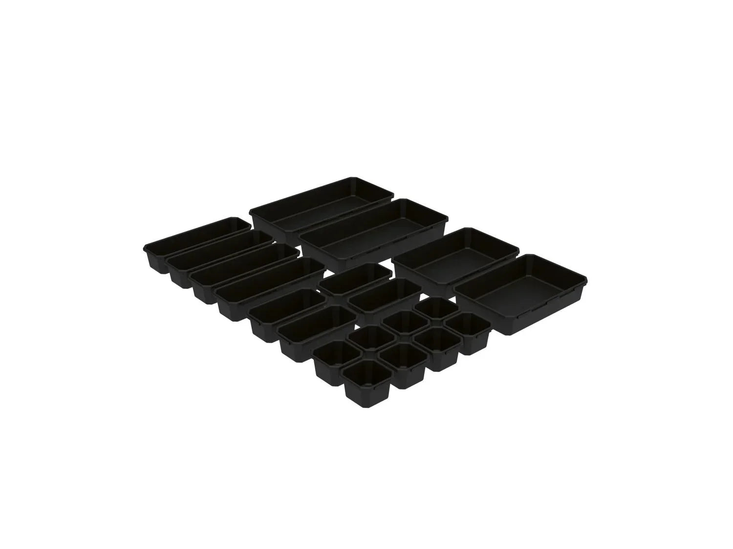 PARKSIDE Set de 20 bacs de rangement