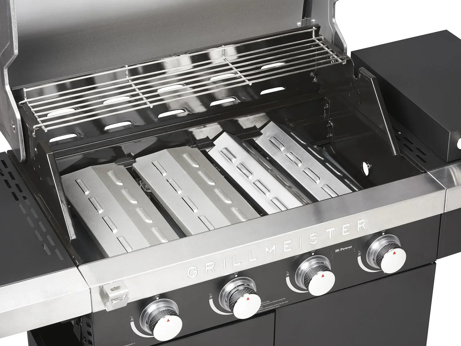 GRILLMEISTER Barbecue  gaz, avec 4 zones de cuisson