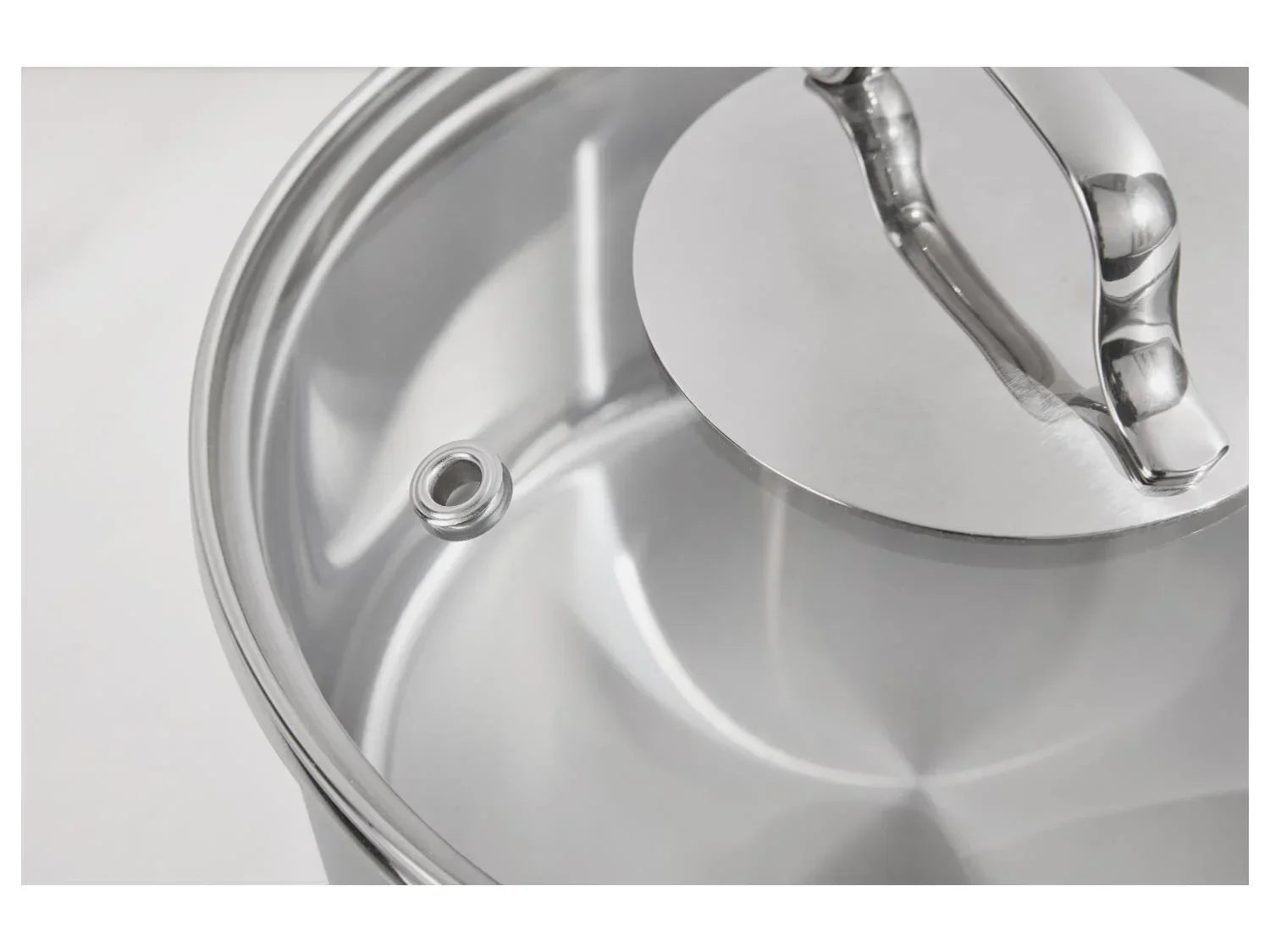SILVERCREST Faitout Premium en acier inoxydable,  20 cm