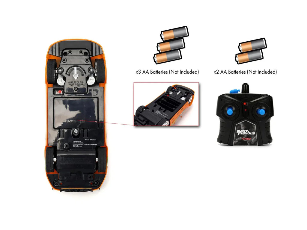 Jada Fast & Furious RC Nitro Vapor