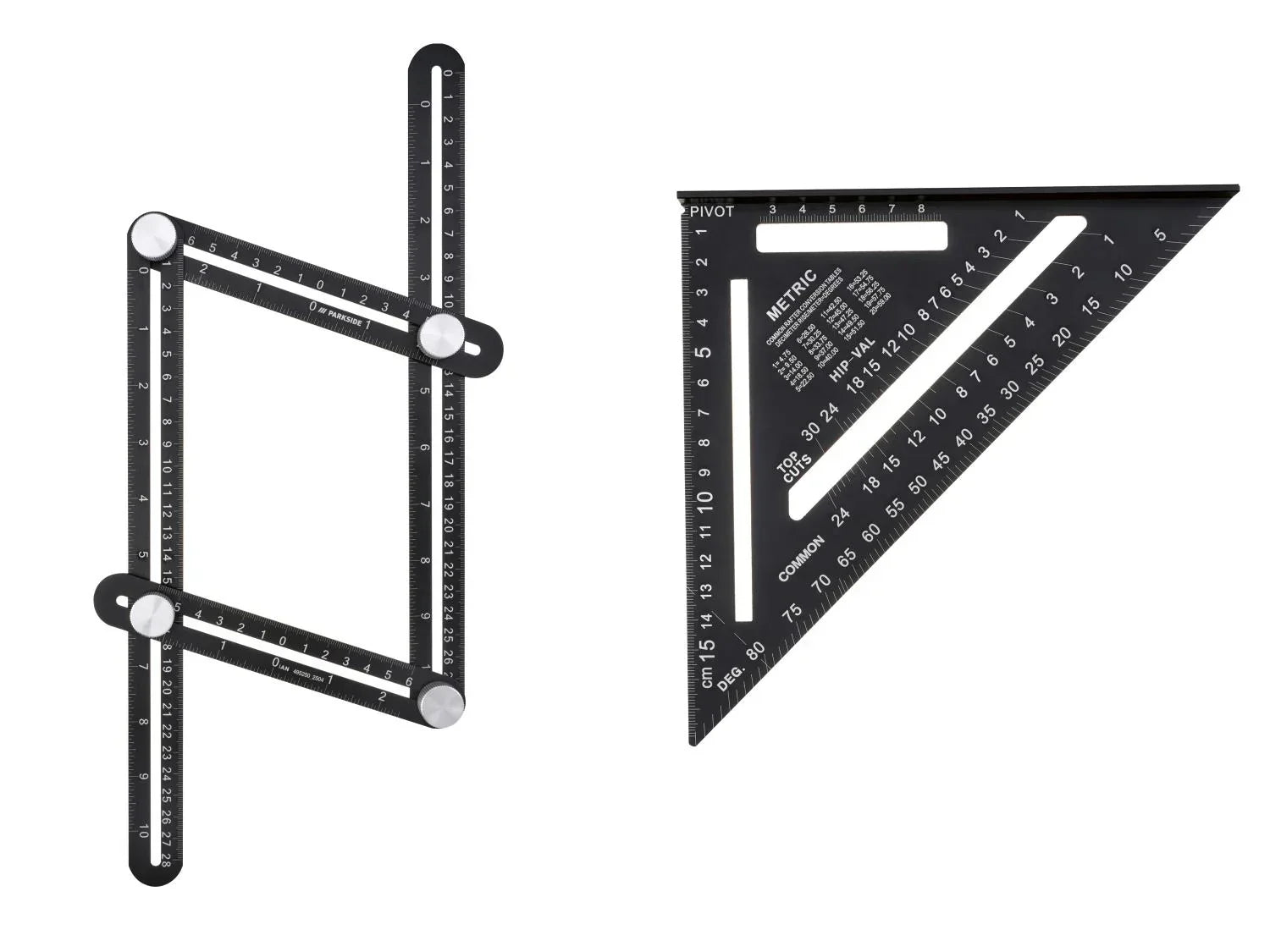 PARKSIDE Rgle multi-angle ou querre avec bute