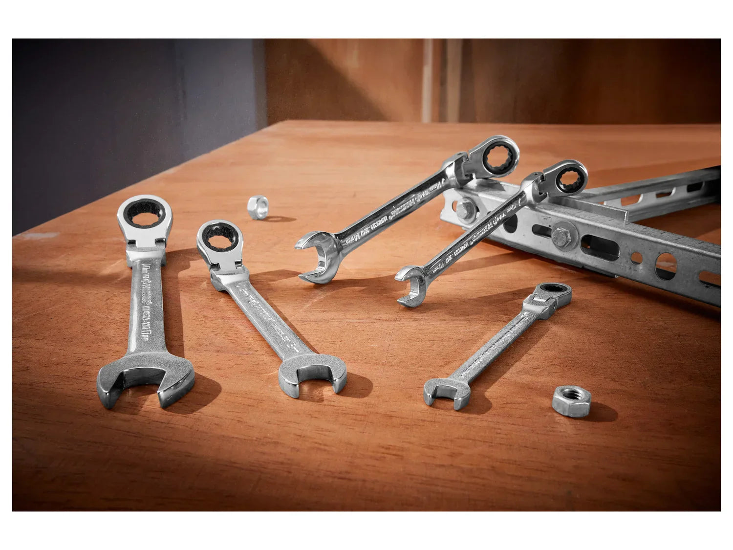 PARKSIDE Set de 5 cls mixtes  cliquet