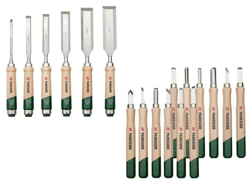 PARKSIDE Set de ciseaux  bois ou de Sculpture sur bois