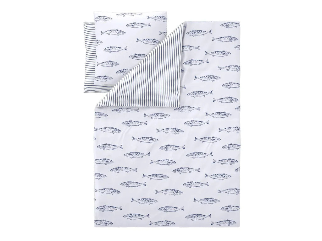 LIVARNO Parure de lit rversible en coton renforc, 260 x 240 cm