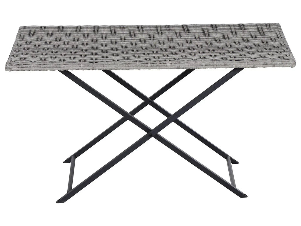 Gardamo Ensemble de jardin Vigo Lounge, 4 pices, gris