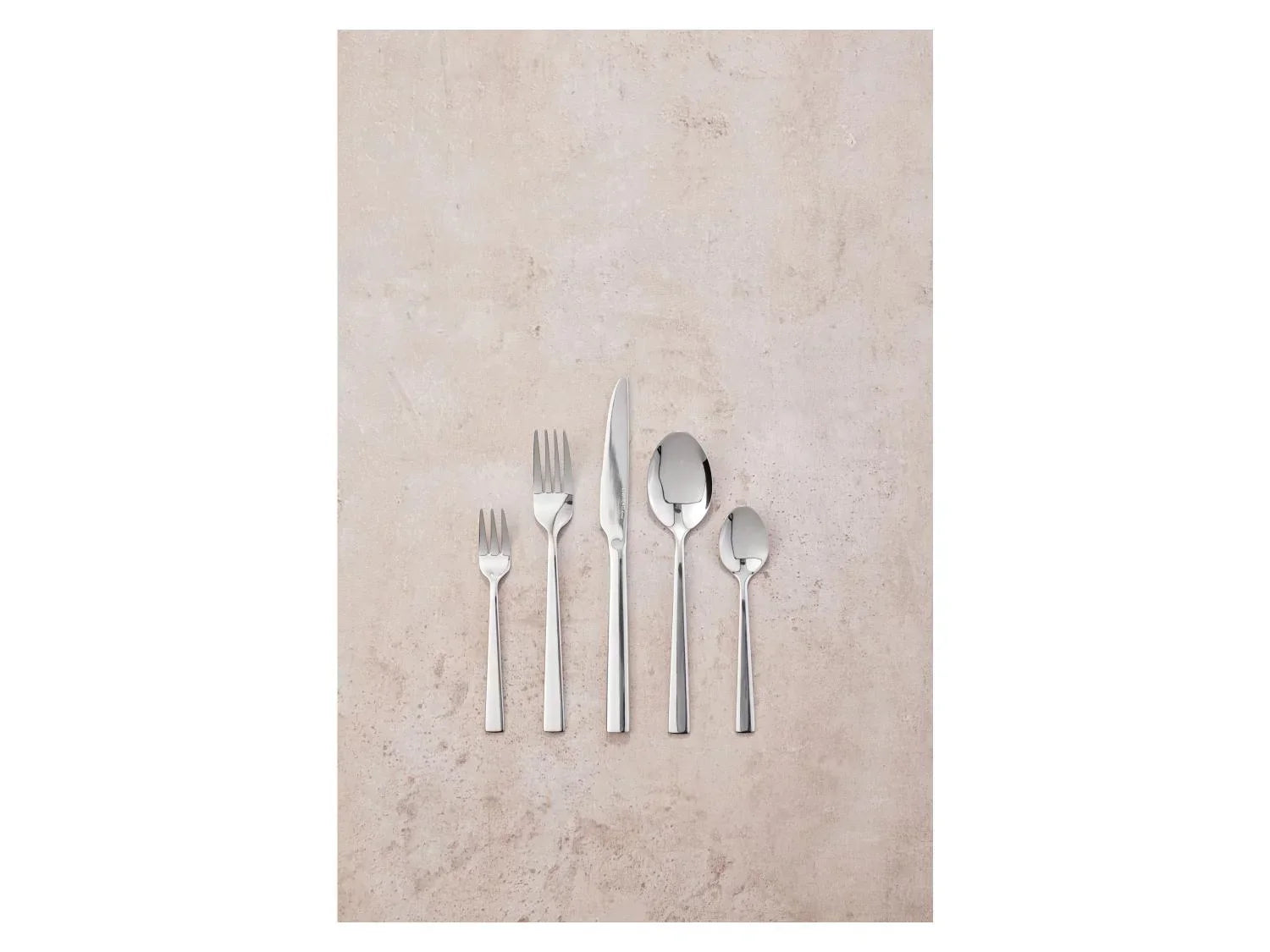 LIVARNO home Set de couverts en acier inoxydable, 60 pices