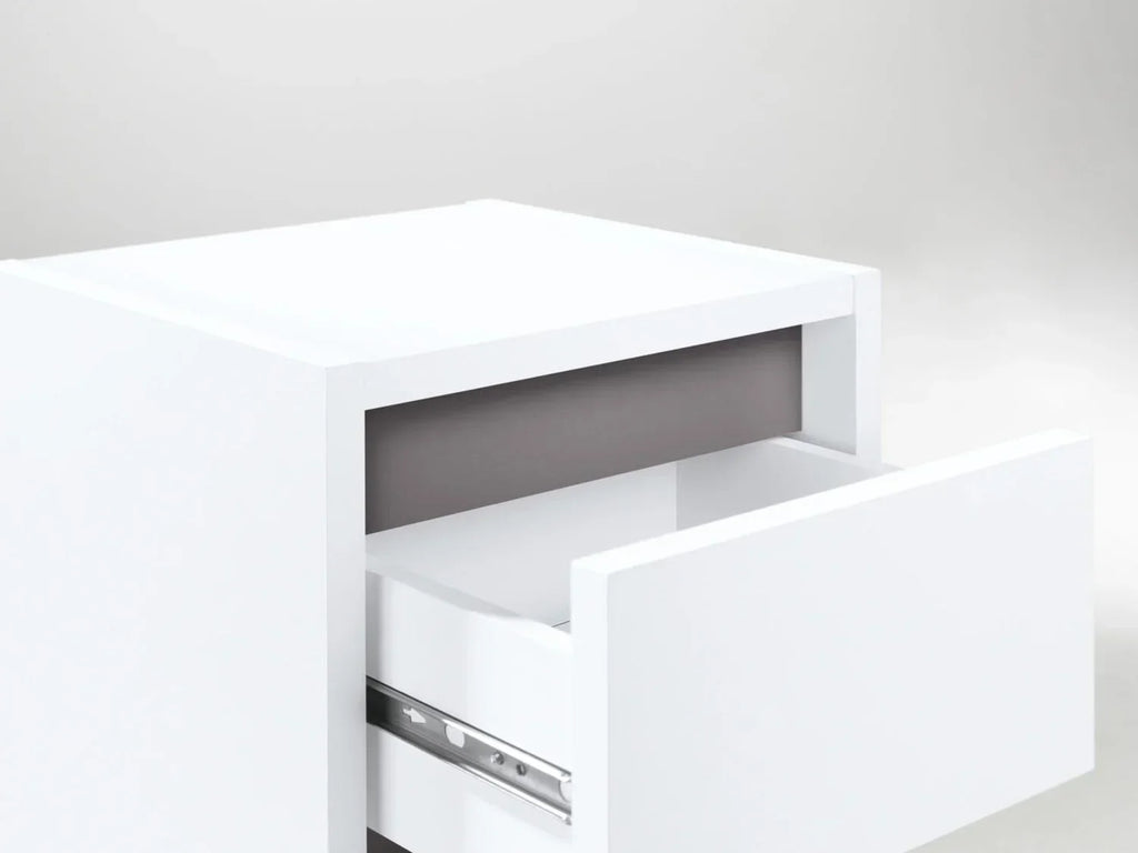 LIVARNO home Armoire latrale de salle de bains Oslo, 32 x 99 x 30 cm, blanche
