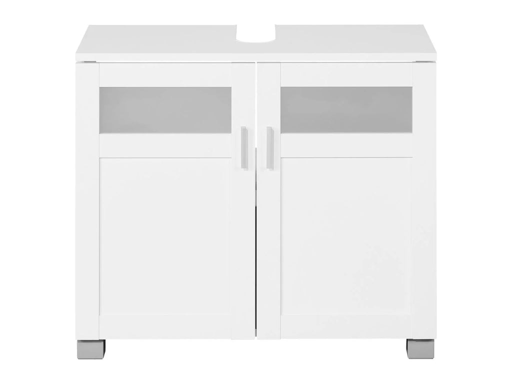 LIVARNO home Colonne de salle de bains + Meuble sous-vasque Basel, 68,5 x 58,7 x 34,5 cm