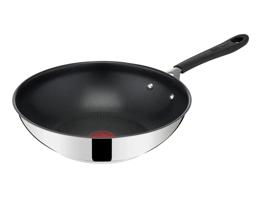 Jamie Oliver by Tefal Wok en acier inoxydable Quick & Easy,  28 cm