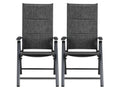 LIVARNO Lot de 2 fauteuils en aluminium Toronto