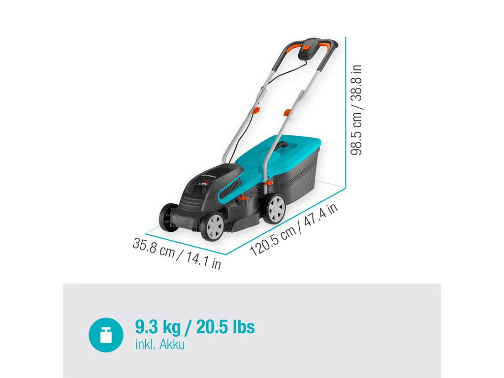 Gardena Tondeuse  gazon sans fil PowerMax 32/36V Power For All