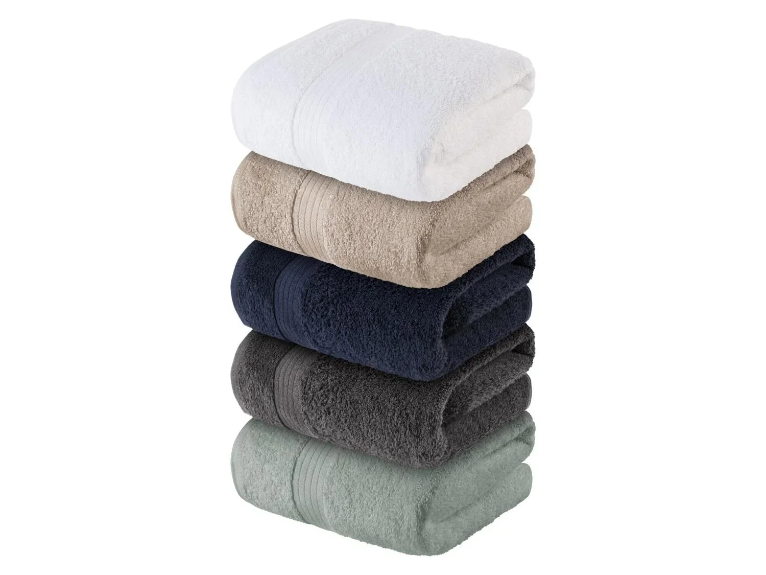 LIVARNO home Serviettes de toilette en ponge