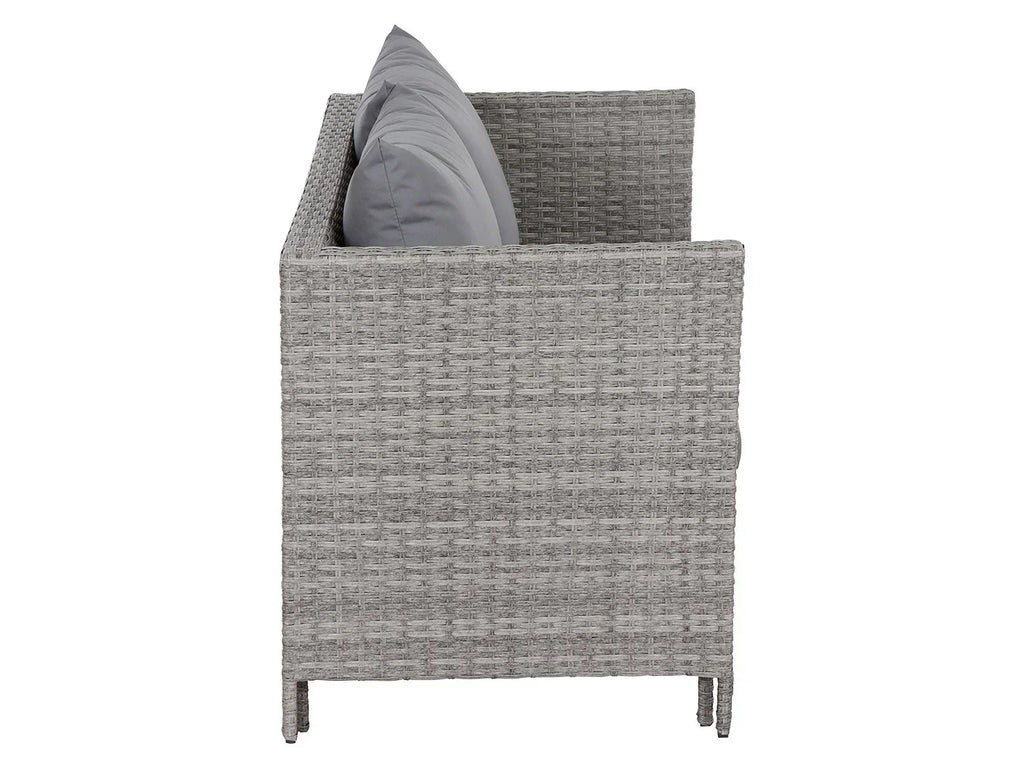 Gardamo Ensemble de jardin Vigo Lounge, 4 pices, gris