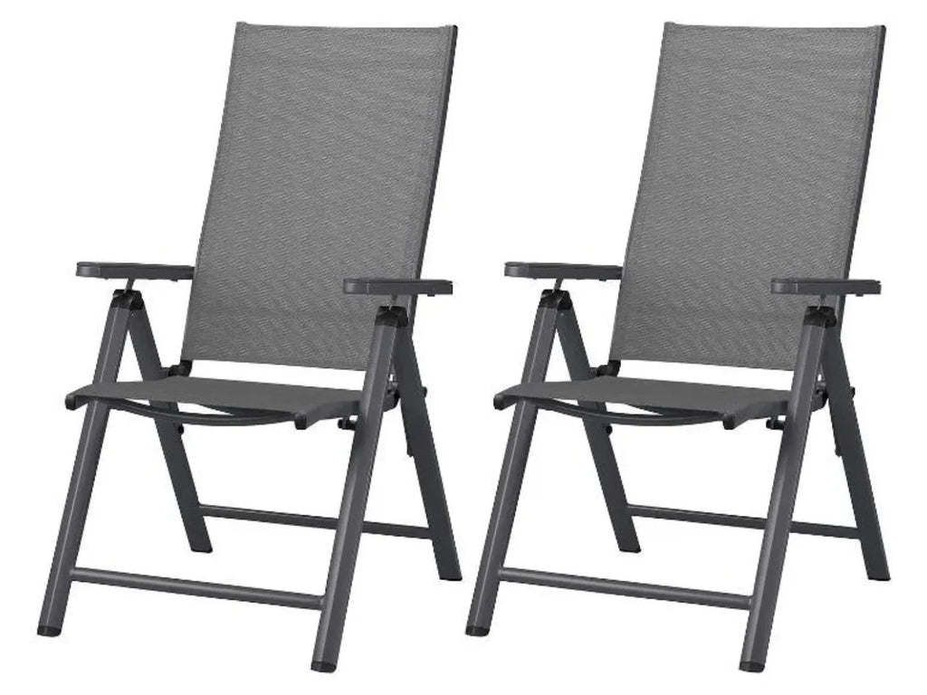 LIVARNO home Table de jardin + Lot de 4 fauteuils Houston