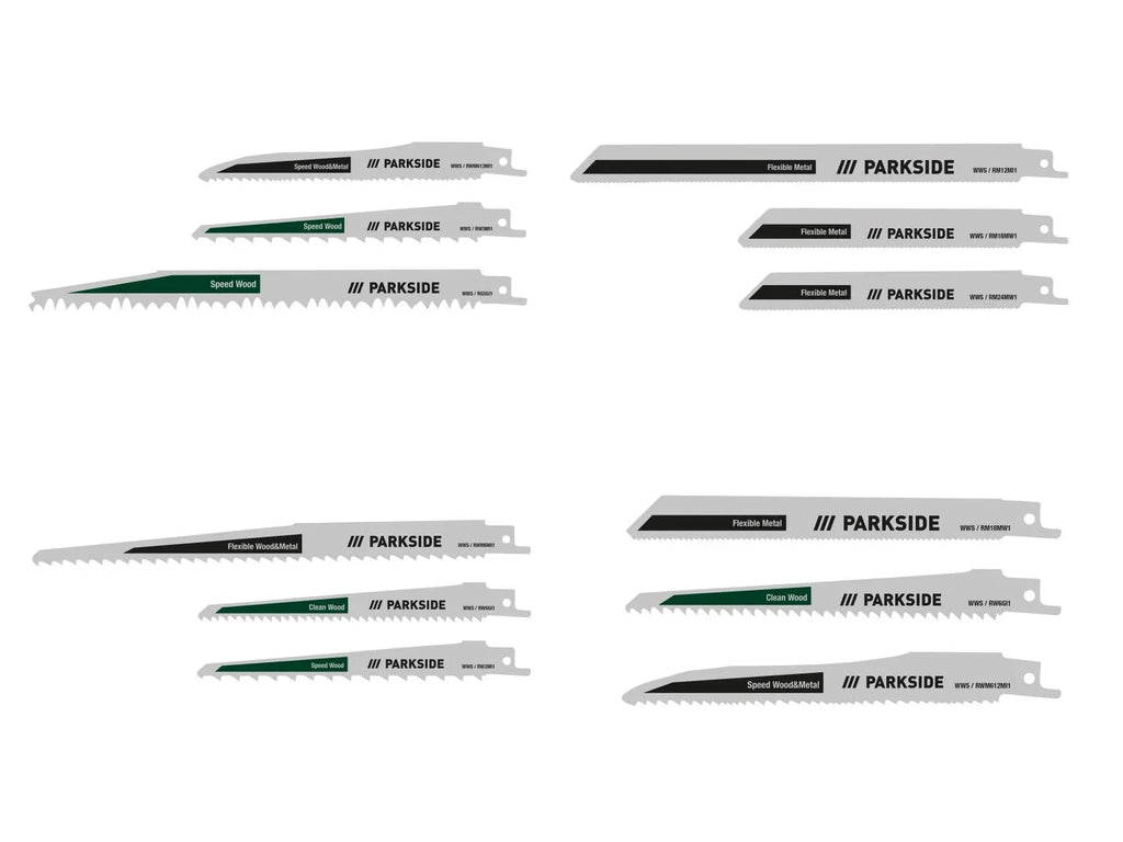 PARKSIDE Set de 3 lames de scie sabre PFSZ 3 B1