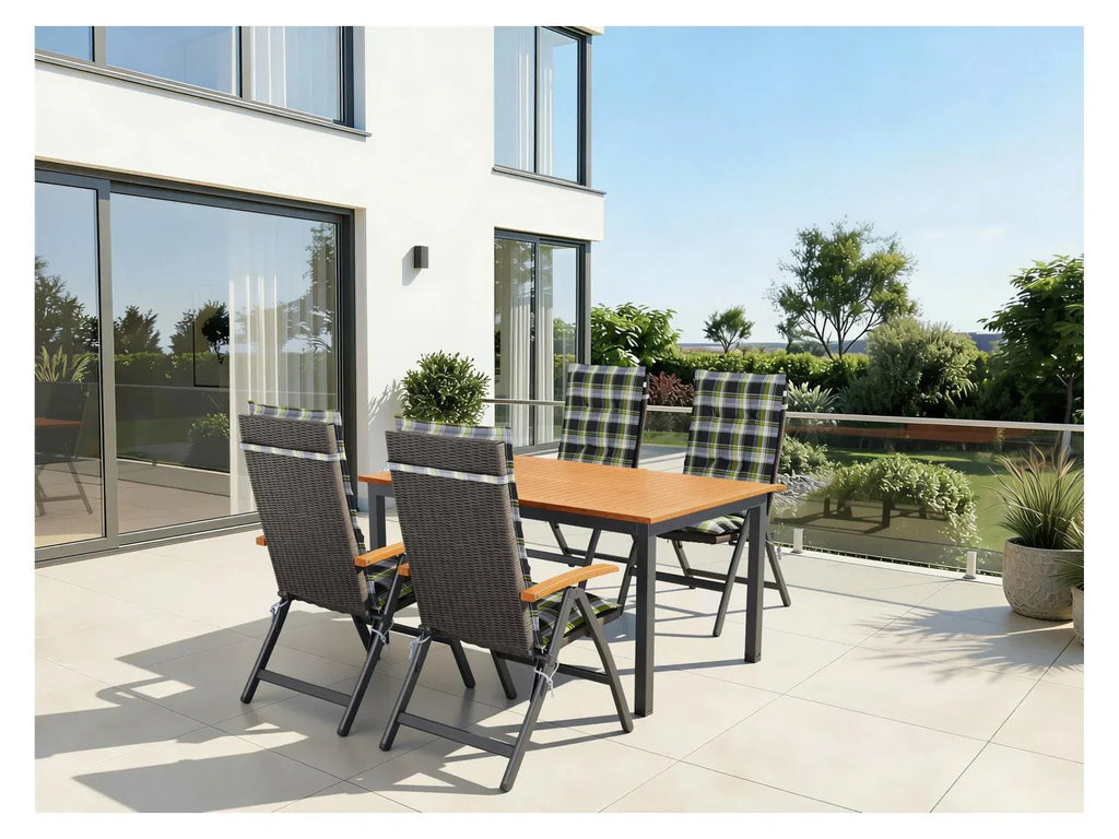 LIVARNO Lot de 2 fauteuils pliants Valencia