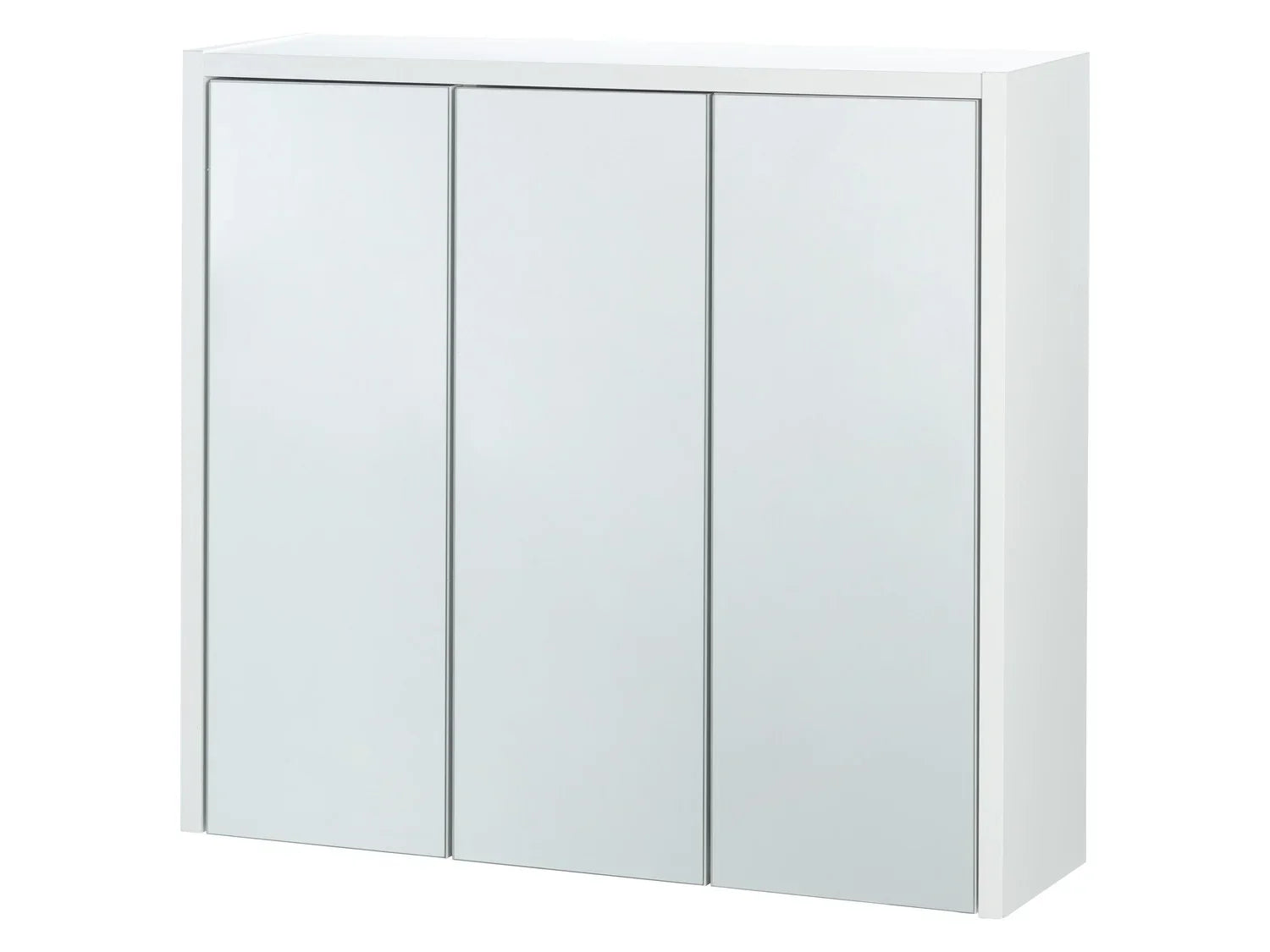 LIVARNO home Armoire de toilette miroir, 65 x 60 x 17 cm, blanc