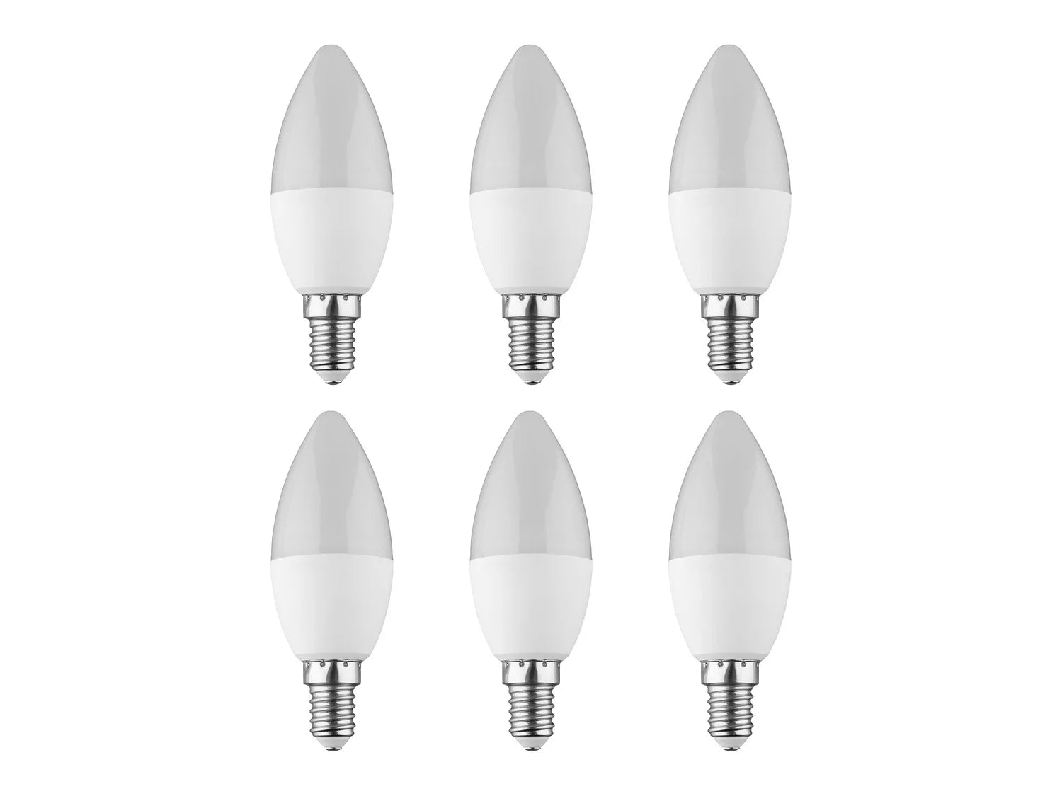 LIVARNO home Lot de 6 ampoules LED, 3 W