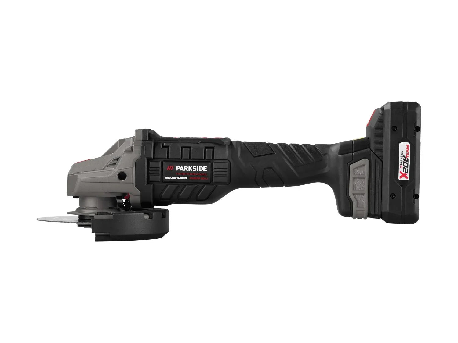 PARKSIDE PERFORMANCE Set meuleuse dangle sans fil PWSAP 20-Li F6 + batterie + chargeur, 20 V