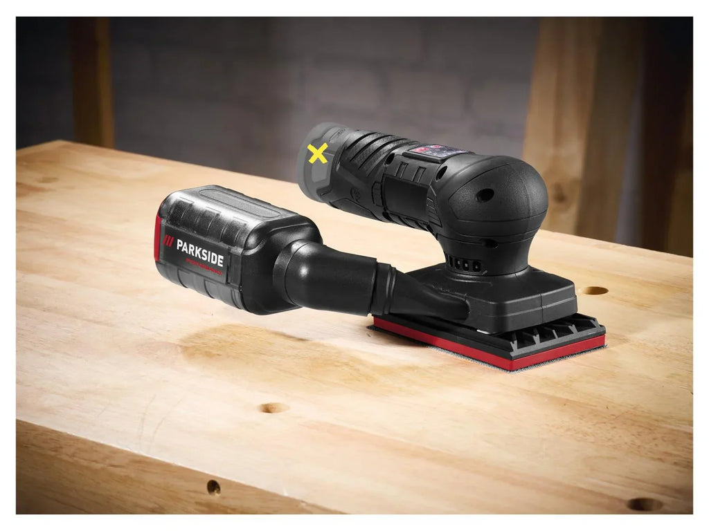 PARKSIDE PERFORMANCE Ponceuse excentrique sans fil ou Ponceuse vibrante sans fil, 12 V