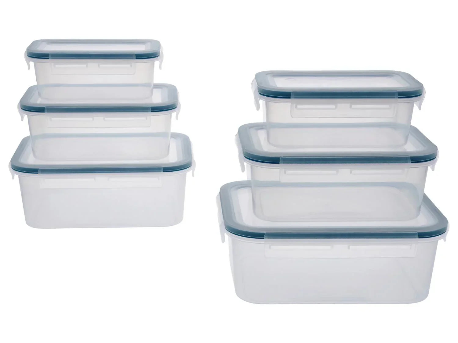 SILVERCREST Set de 6 botes de conservation