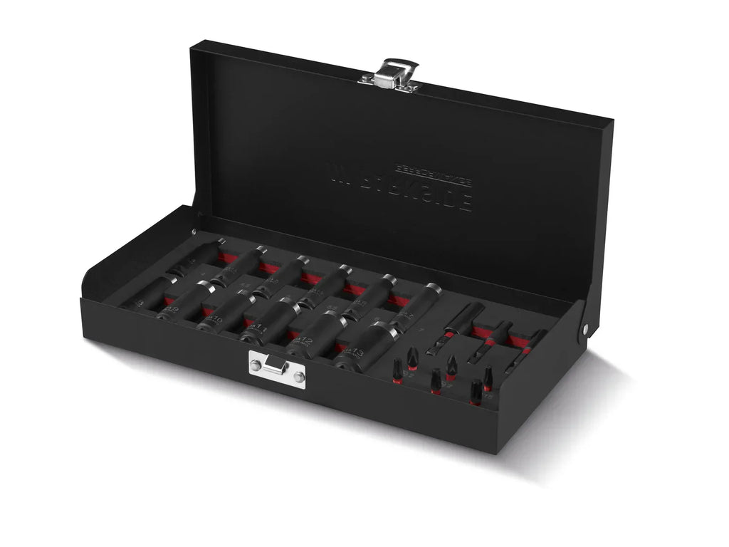 PARKSIDE PERFORMANCE Set de douilles et embouts pour cl  choc, PSS 21 A1, 21 pices