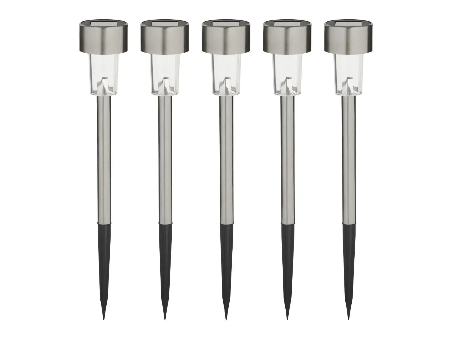 LIVARNO home Lot de 5 mini lampes solaires  LED