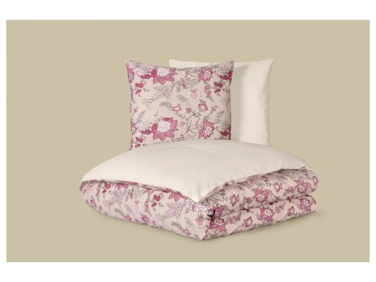 LIVARNO Parure de lit ou parure de lit double face en satin, 240 x 220 cm