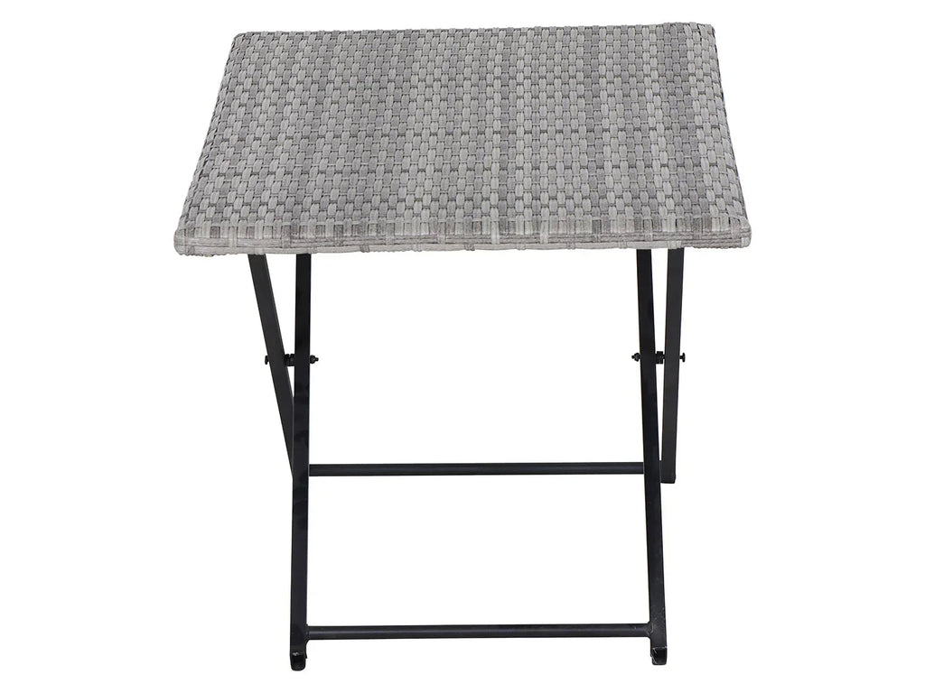 Gardamo Ensemble de jardin Vigo Lounge, 4 pices, gris