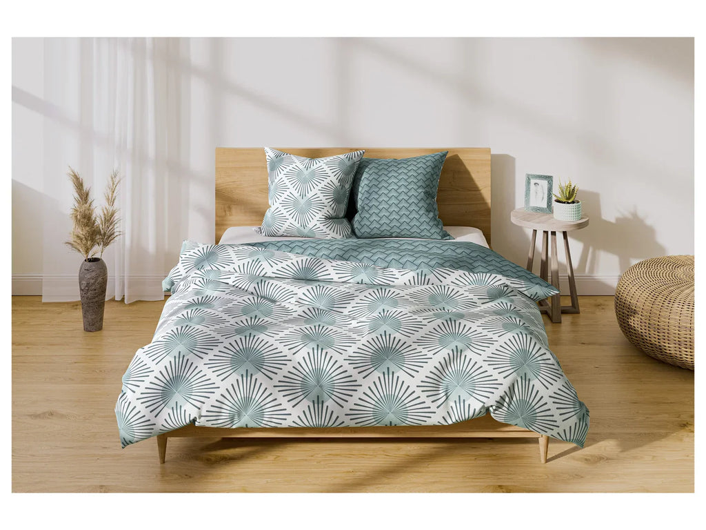 LIVARNO home Linge de lit en satin rversible, 240 x 220 cm