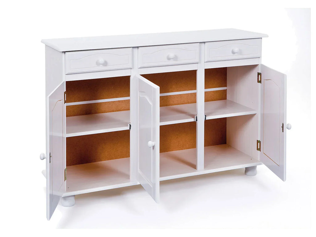 Inter Link Commode de style campagnard en bois massif