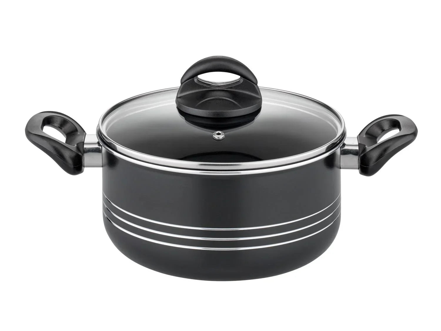 GSW Set de casseroles Milano Nero