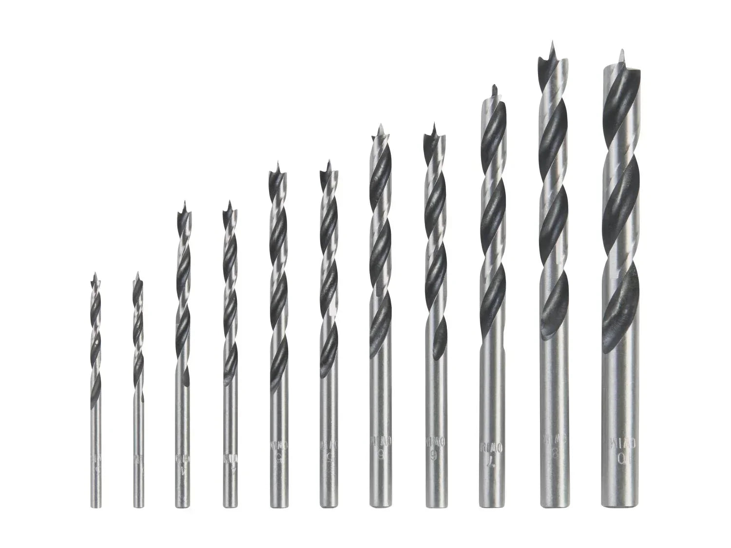 PARKSIDE Set de mches, forets ou embouts, 11 pices