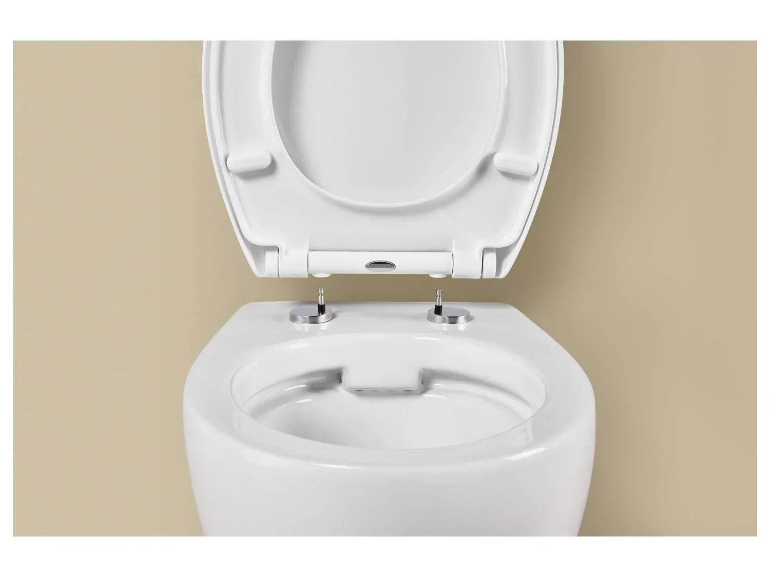 LIVARNO Abattant de WC en thermoplastique, avec fermeture en douceur