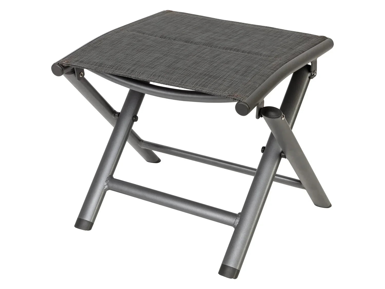LIVARNO home Tabouret pliable en aluminium Toronto, anthracite