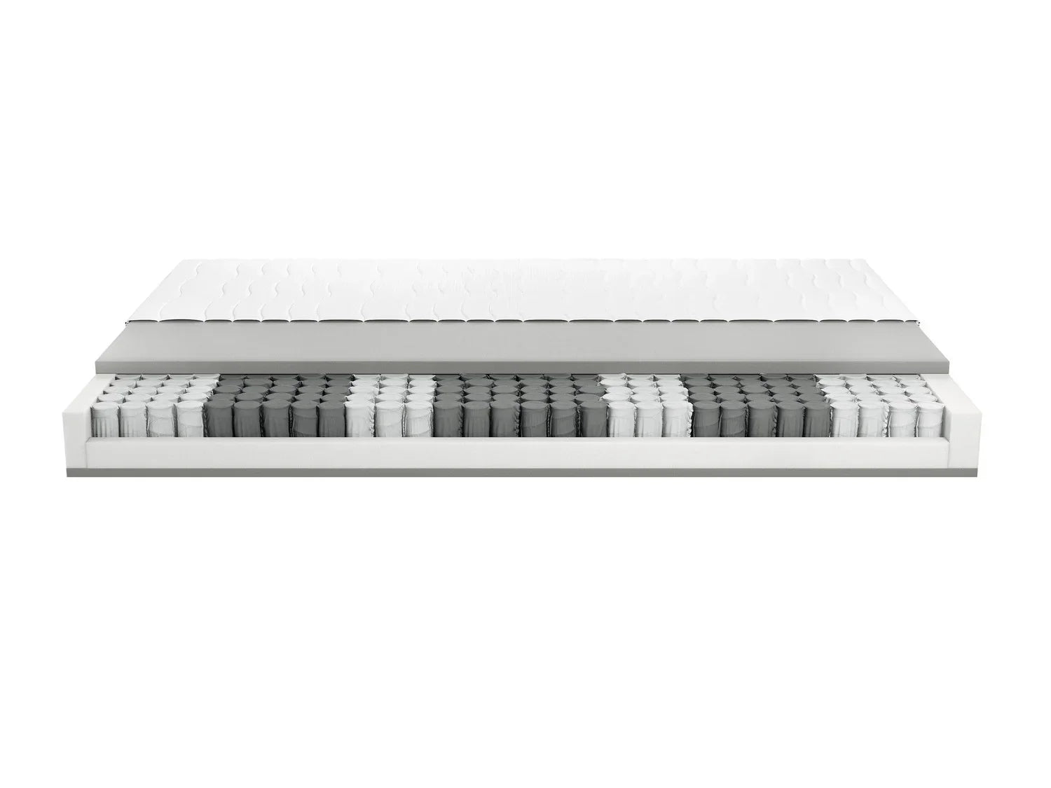 LIVARNO home Matelas  ressorts ensachs, 7 zones, H2, 140 x 190 cm