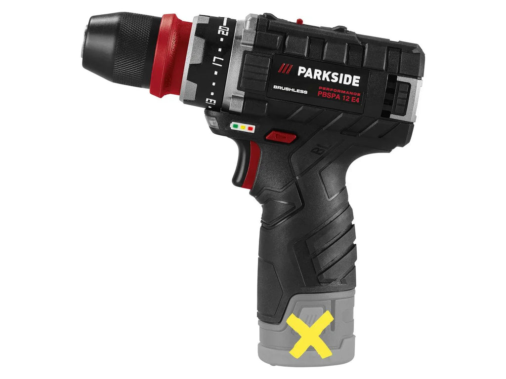 PARKSIDE PERFORMANCE Perceuse-visseuse sans fil + Batterie + Chargeur, 12 V