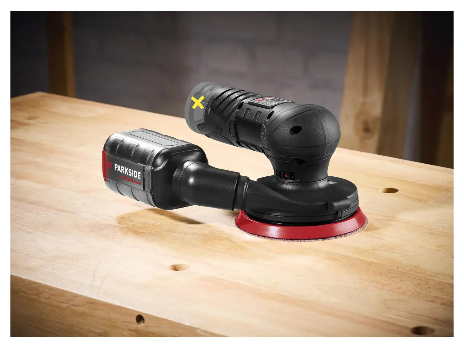 PARKSIDE PERFORMANCE Ponceuse excentrique sans fil ou Ponceuse vibrante sans fil, 12 V