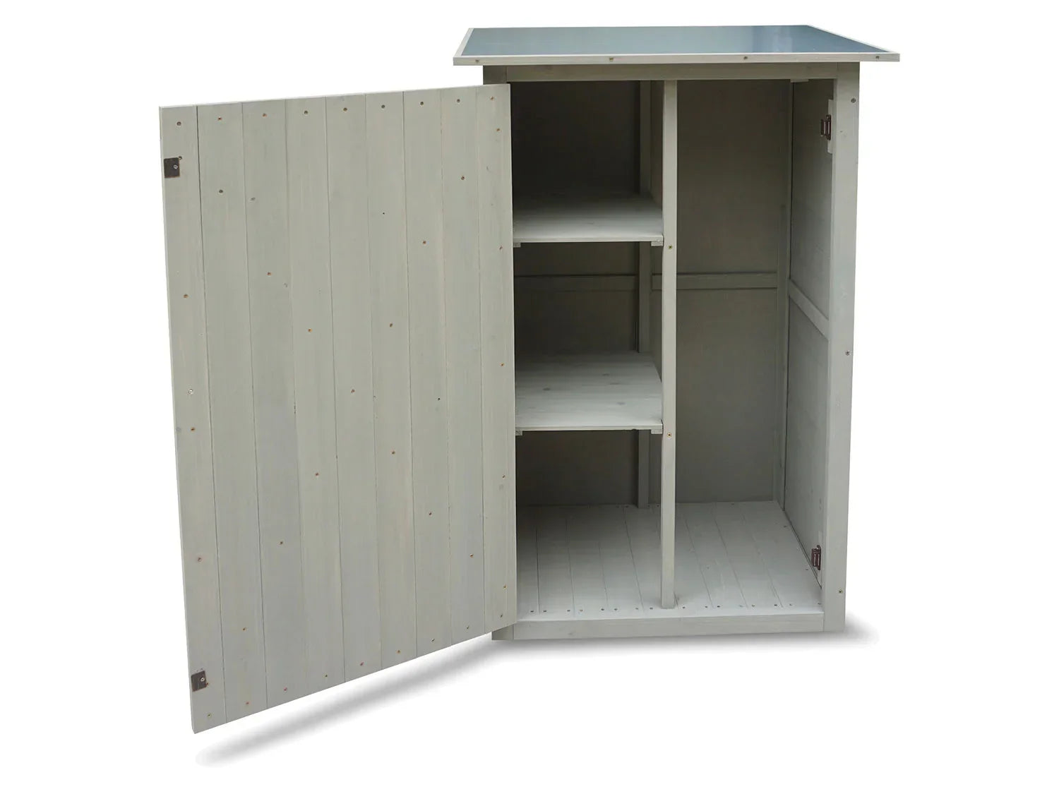 HABAU Armoire de jardin Benno, 76 x 56 x 117 cm, gris