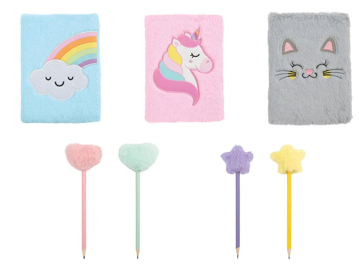 crelando Carnet avec couverture peluche