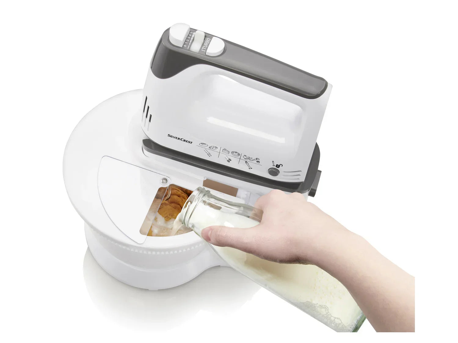 SILVERCREST KITCHEN TOOLS Batteur avec accessoires SHMS 300 D2, 300 W