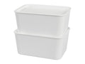 W5 Lot de 6 botes avec couvercles Premium