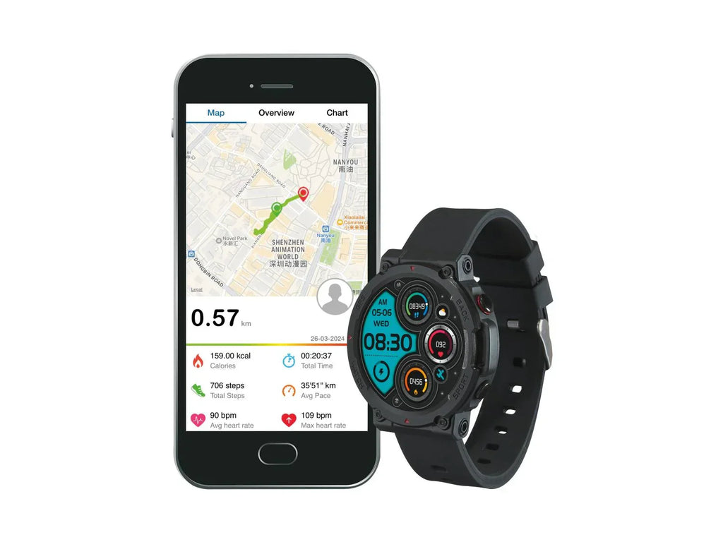 CRIVIT Montre connecte Sport