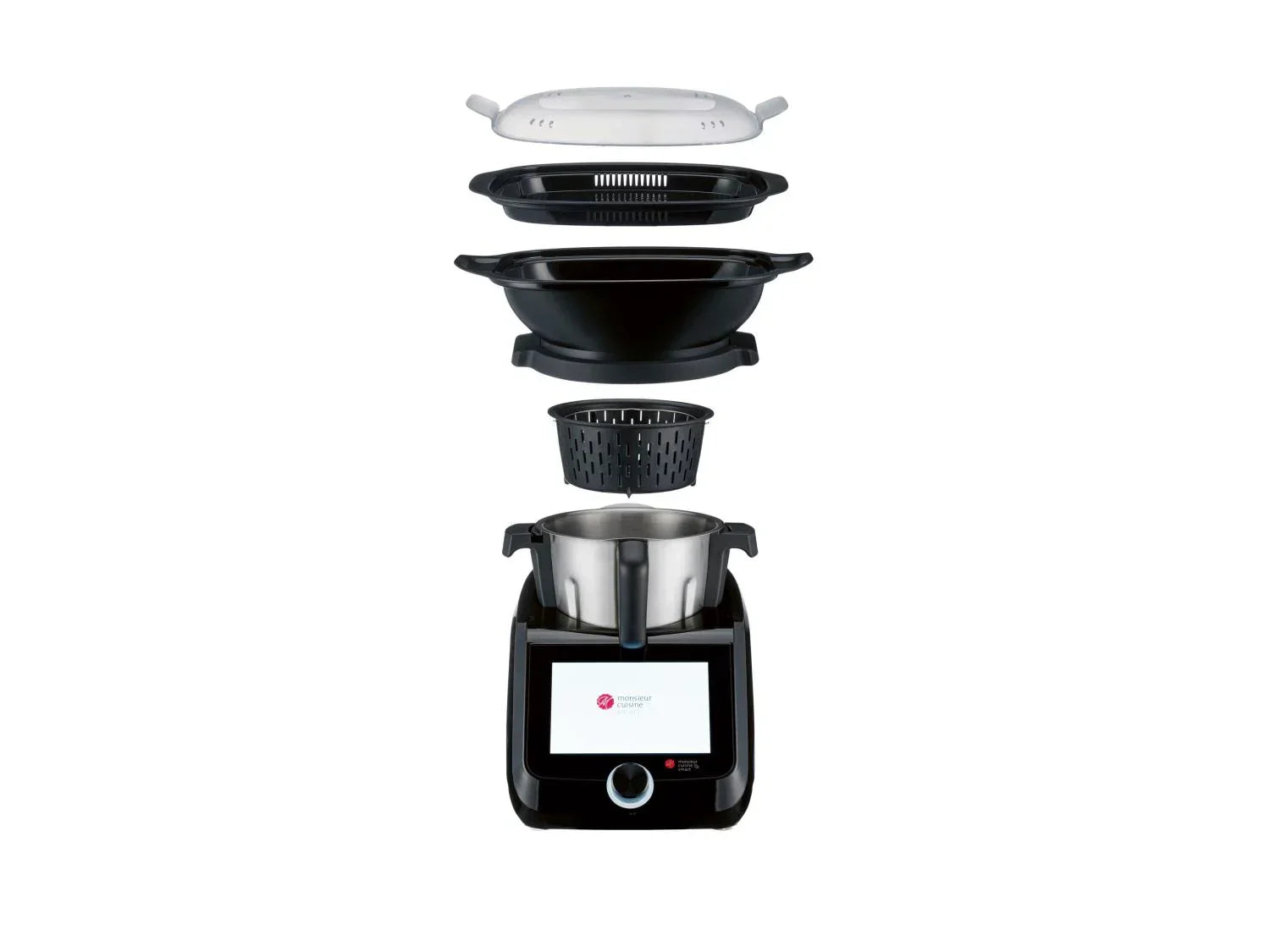 SILVERCREST Monsieur Cuisine Smart Black Edition