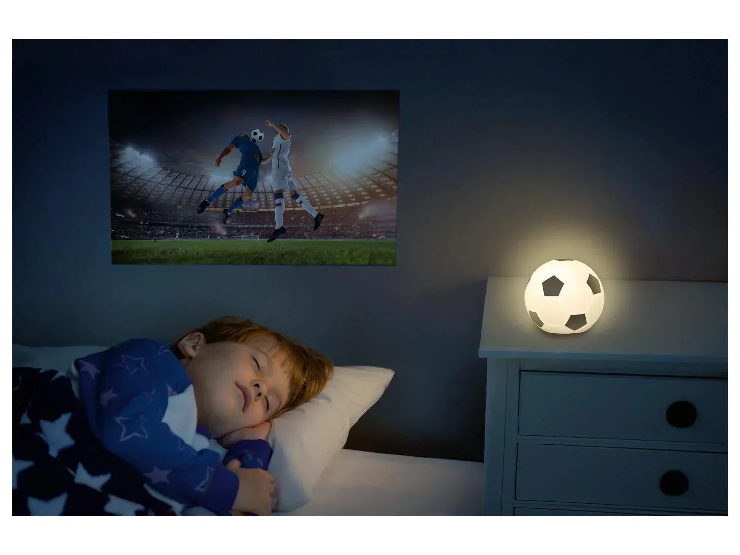 ANSMANN Lampe dcorative football