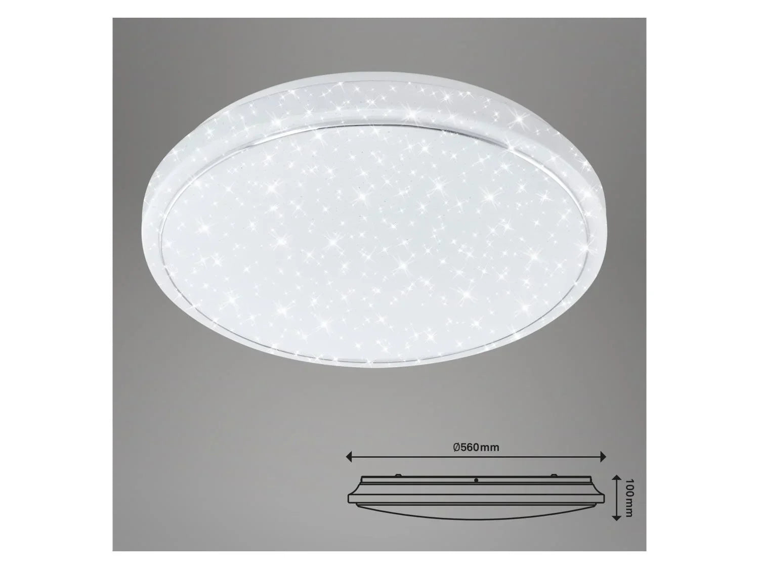 Briloner Plafonnier LED CTT
