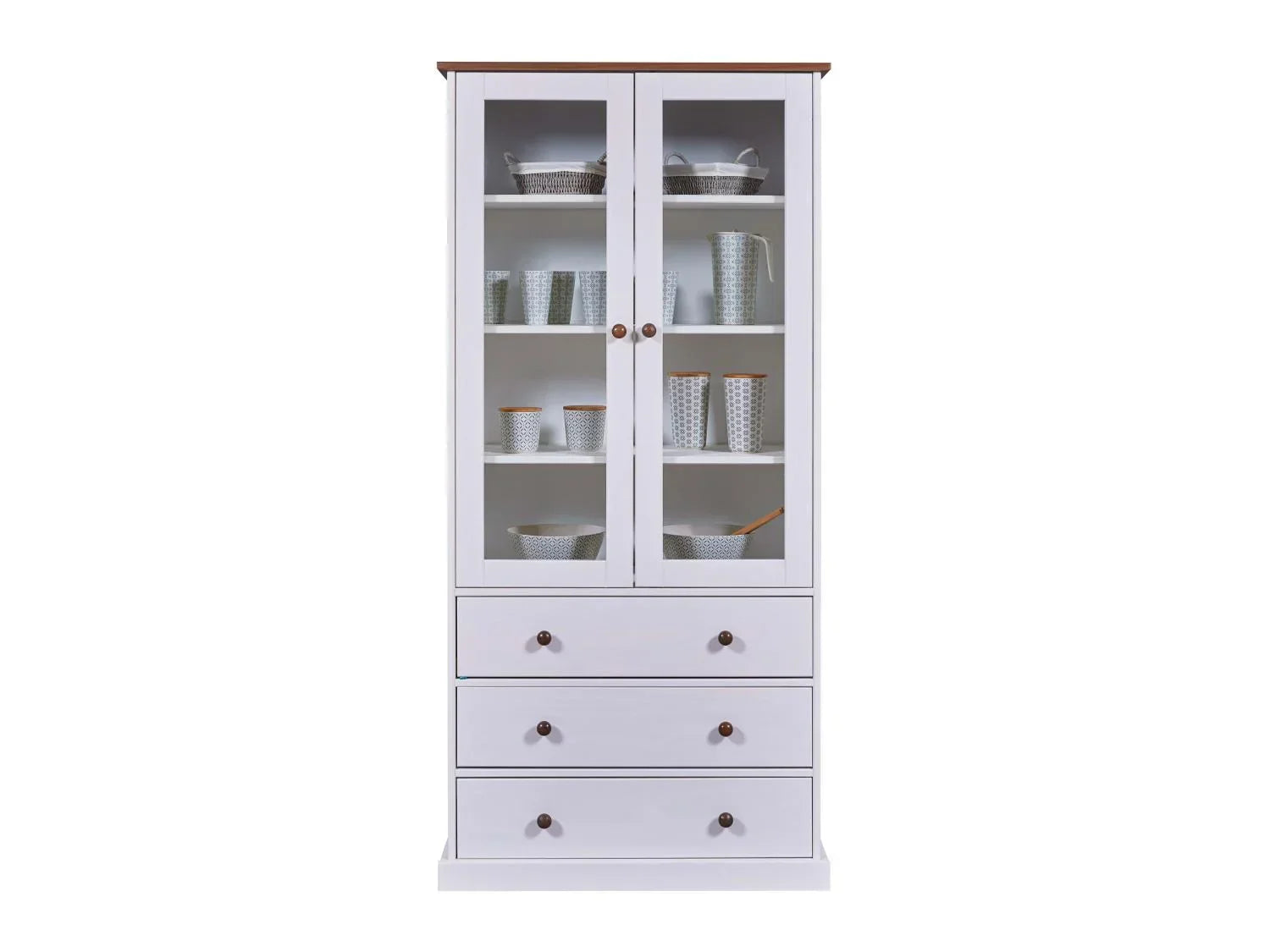 Inter Link Vitrine buffet Westerland , 90 x 38,40 x 190 cm