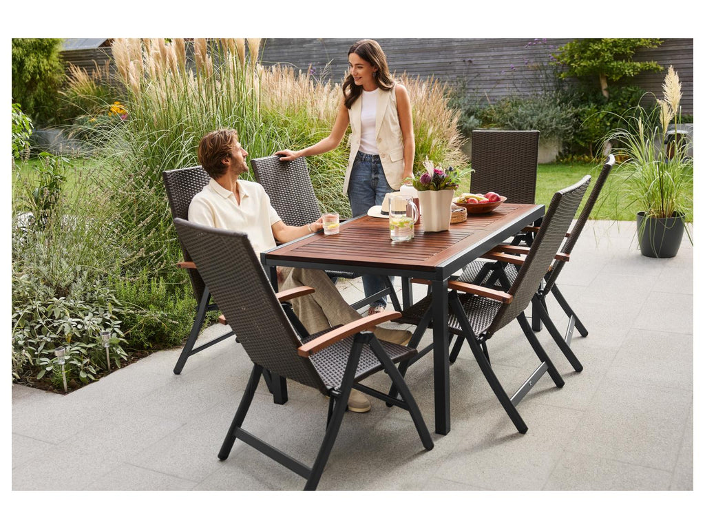LIVARNO Lot de 2 fauteuils pliants Valencia